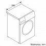 Bosch | WAXH8E0LSN | Washing Machine | Energy efficiency class B | Front loading | Washing capacity 10 kg | 1400 RPM | Depth 59 - 6
